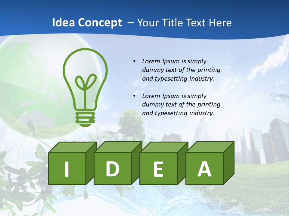 Fitness Meditate Lifestyle PowerPoint Template