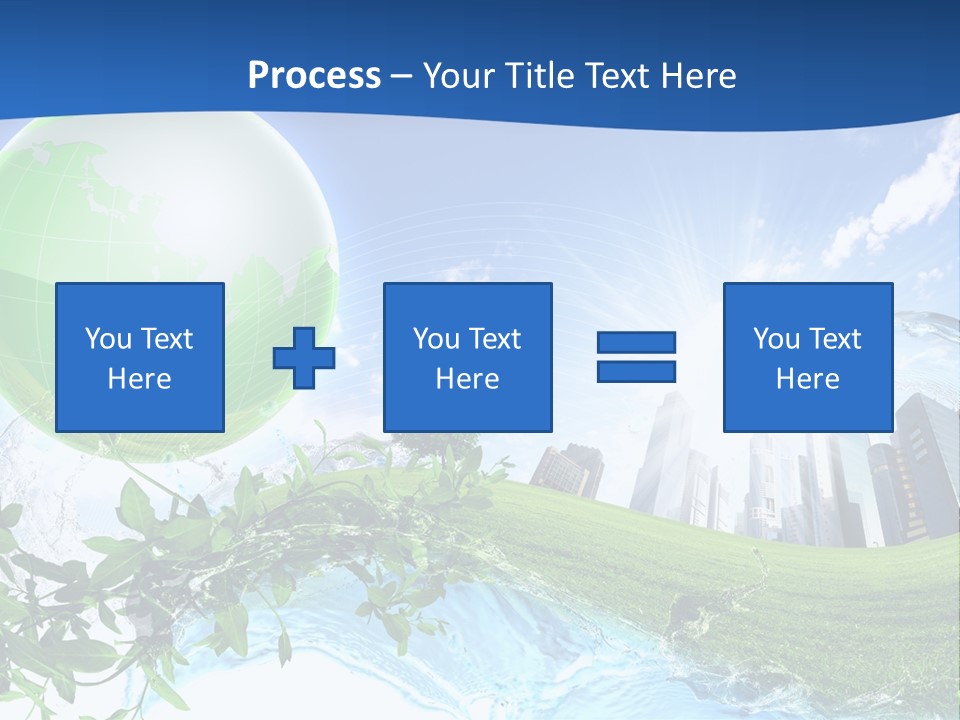 Fitness Meditate Lifestyle PowerPoint Template
