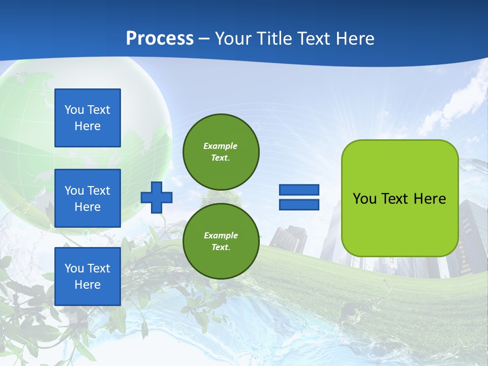 Fitness Meditate Lifestyle PowerPoint Template