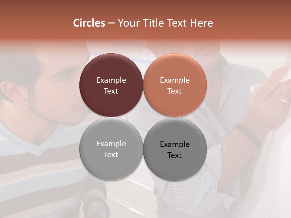 Representation Caucasian Results PowerPoint Template