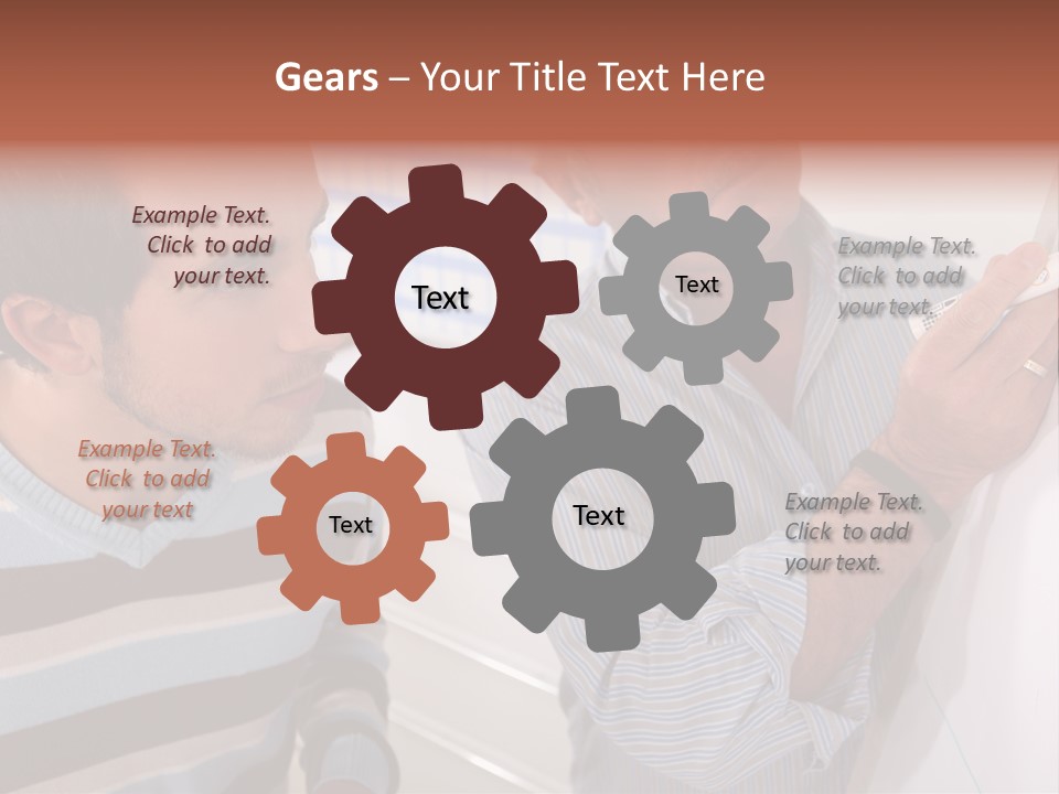 Representation Caucasian Results PowerPoint Template