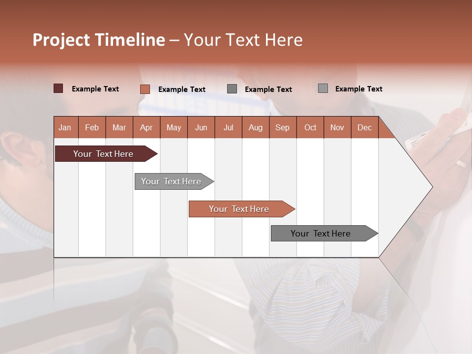Representation Caucasian Results PowerPoint Template