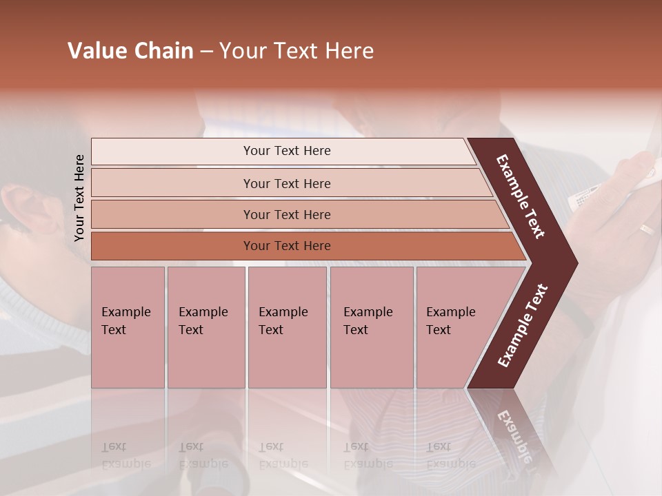Representation Caucasian Results PowerPoint Template