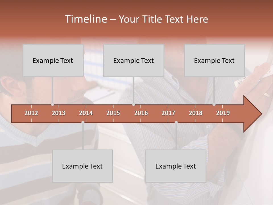 Representation Caucasian Results PowerPoint Template