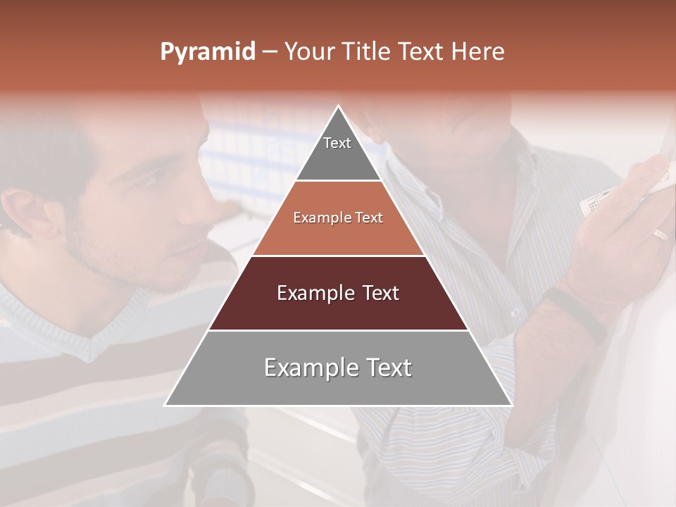 Representation Caucasian Results PowerPoint Template