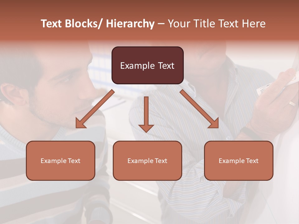 Representation Caucasian Results PowerPoint Template