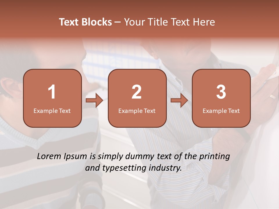 Representation Caucasian Results PowerPoint Template