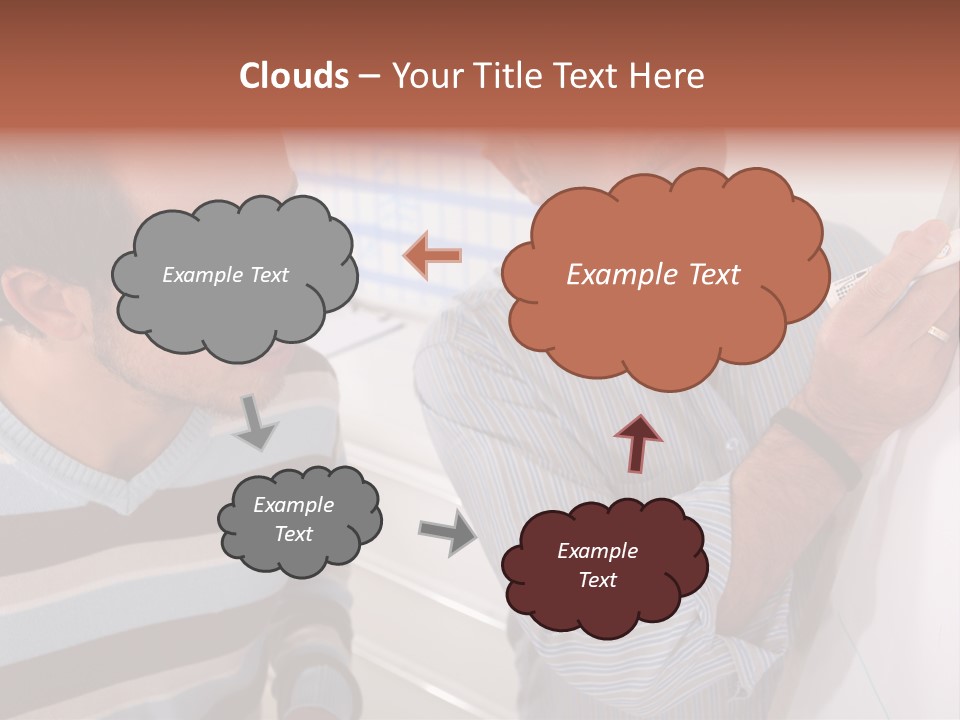 Representation Caucasian Results PowerPoint Template