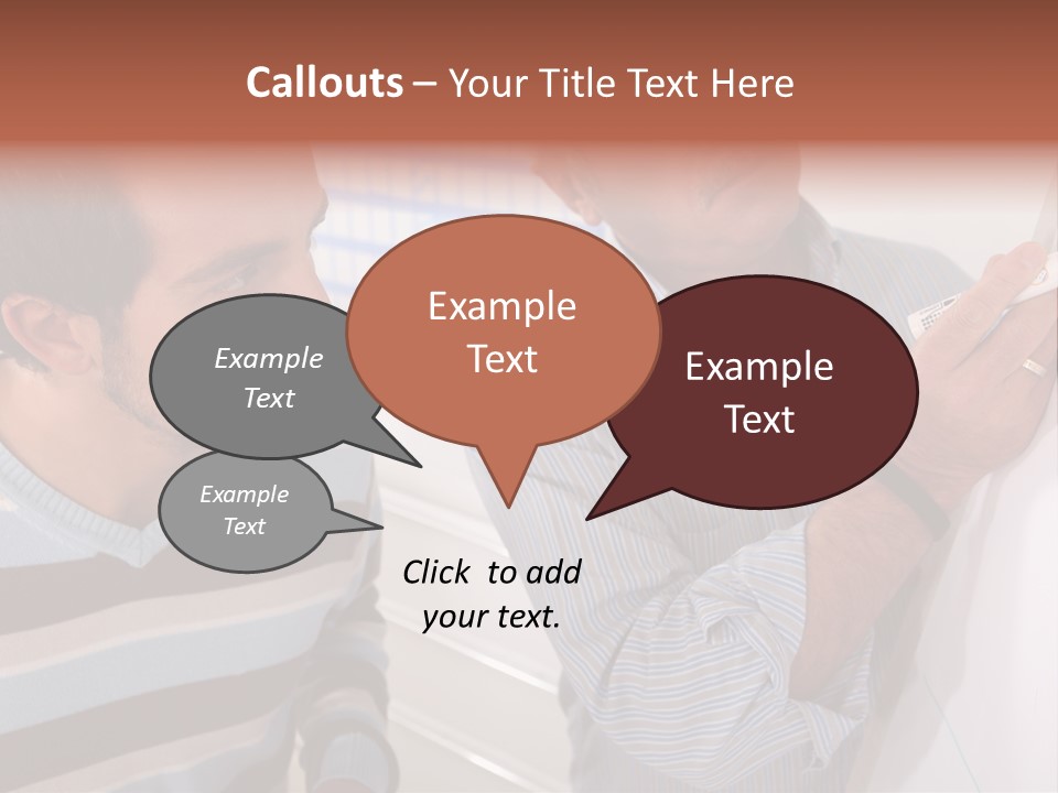 Representation Caucasian Results PowerPoint Template