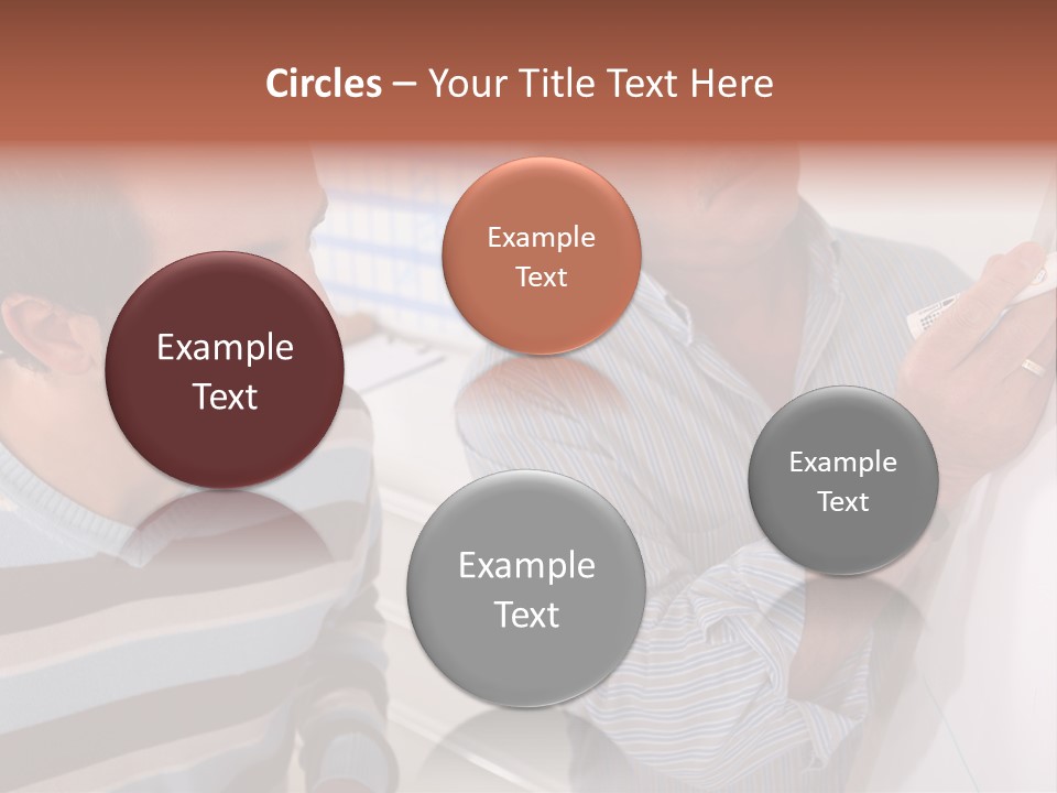 Representation Caucasian Results PowerPoint Template