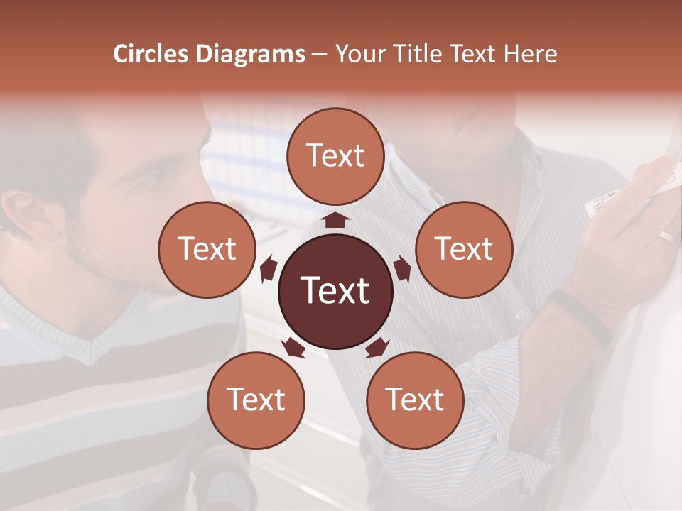 Representation Caucasian Results PowerPoint Template