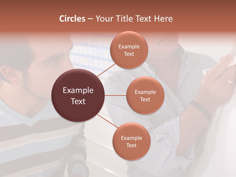 Representation Caucasian Results PowerPoint Template