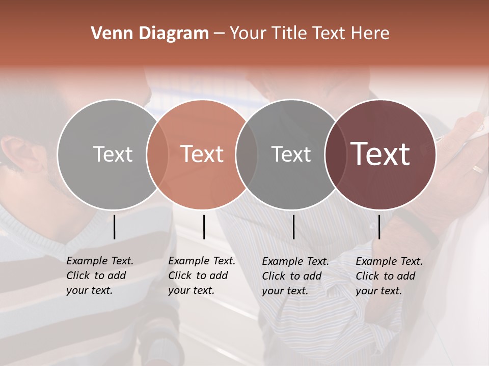 Representation Caucasian Results PowerPoint Template