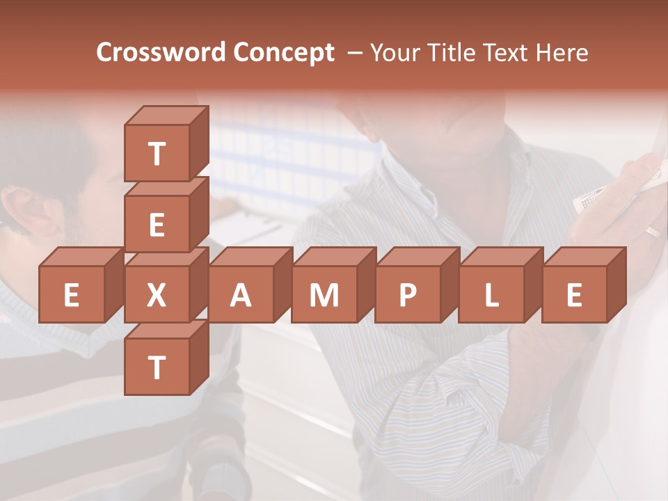 Representation Caucasian Results PowerPoint Template