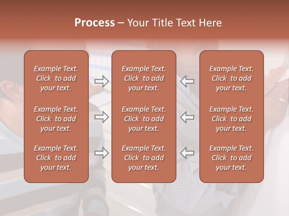 Representation Caucasian Results PowerPoint Template