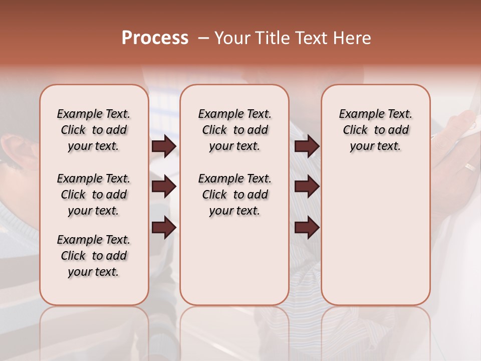 Representation Caucasian Results PowerPoint Template