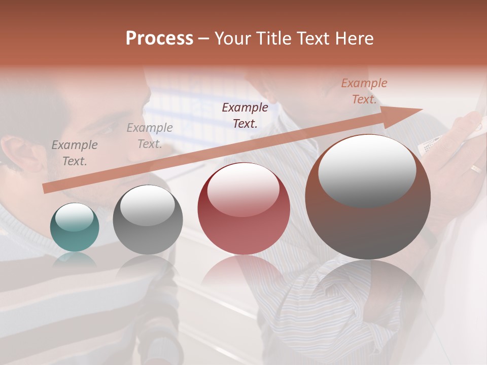 Representation Caucasian Results PowerPoint Template