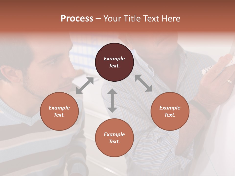 Representation Caucasian Results PowerPoint Template