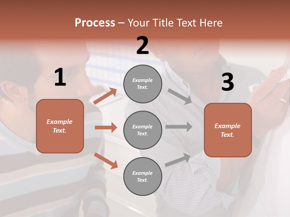Representation Caucasian Results PowerPoint Template