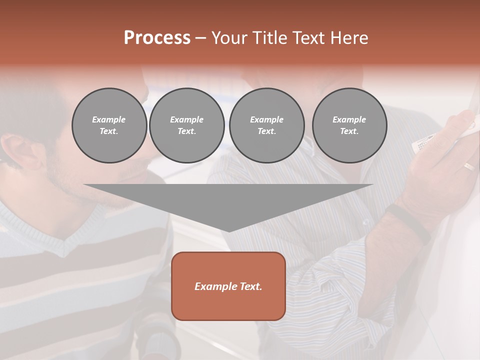Representation Caucasian Results PowerPoint Template