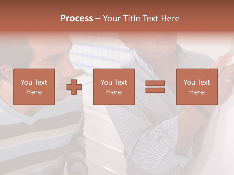 Representation Caucasian Results PowerPoint Template