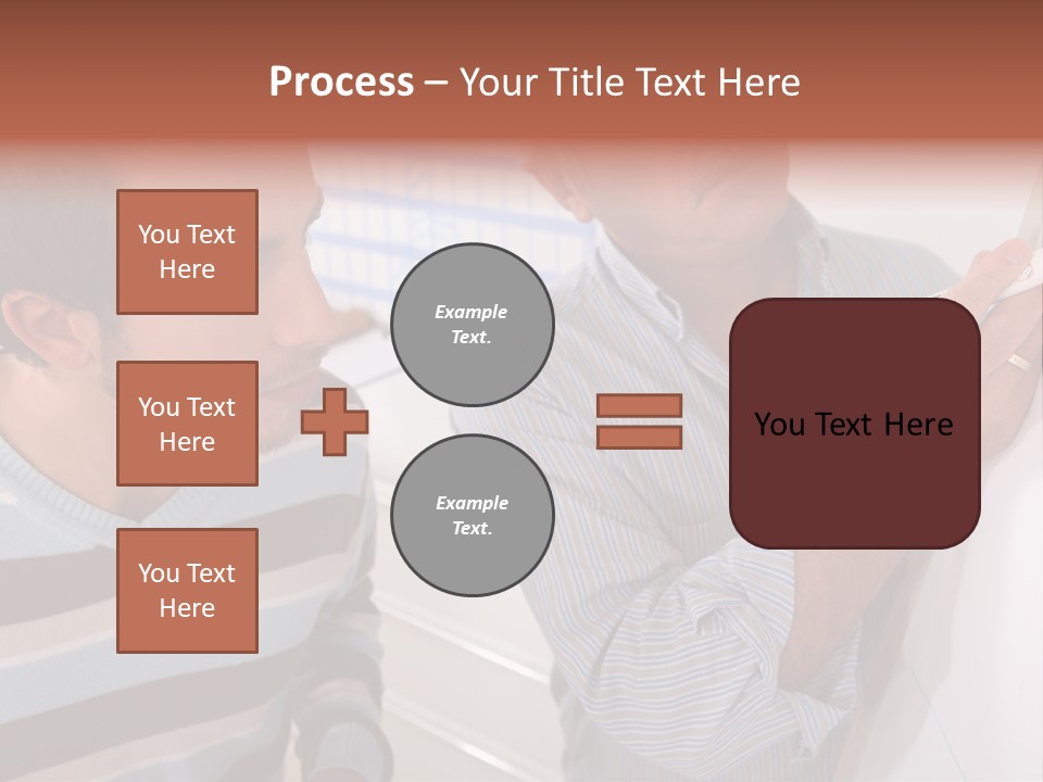 Representation Caucasian Results PowerPoint Template