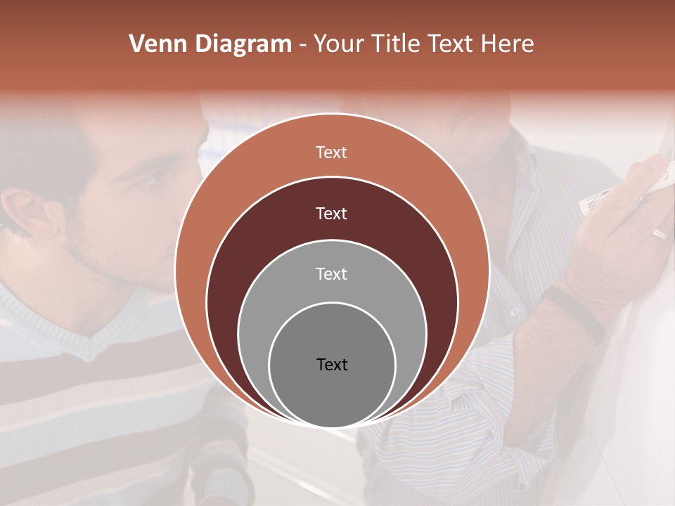 Representation Caucasian Results PowerPoint Template