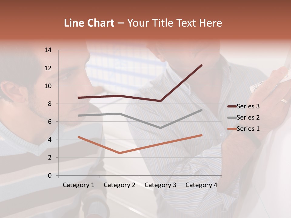 Representation Caucasian Results PowerPoint Template
