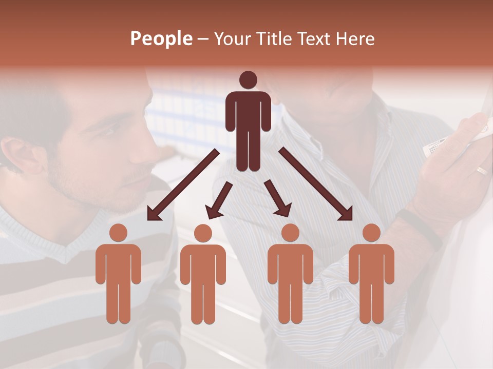 Representation Caucasian Results PowerPoint Template