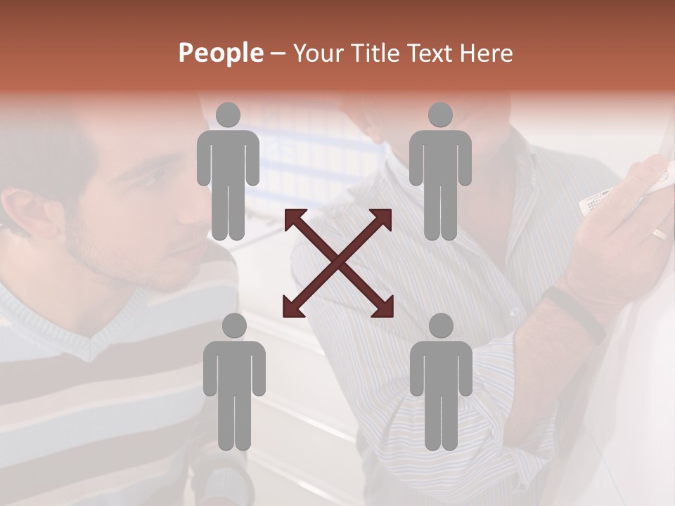 Representation Caucasian Results PowerPoint Template