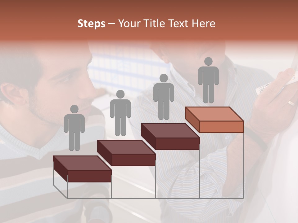 Representation Caucasian Results PowerPoint Template