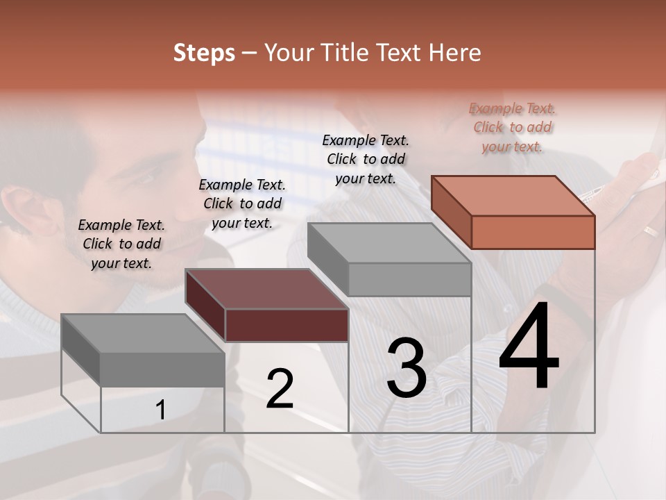 Representation Caucasian Results PowerPoint Template