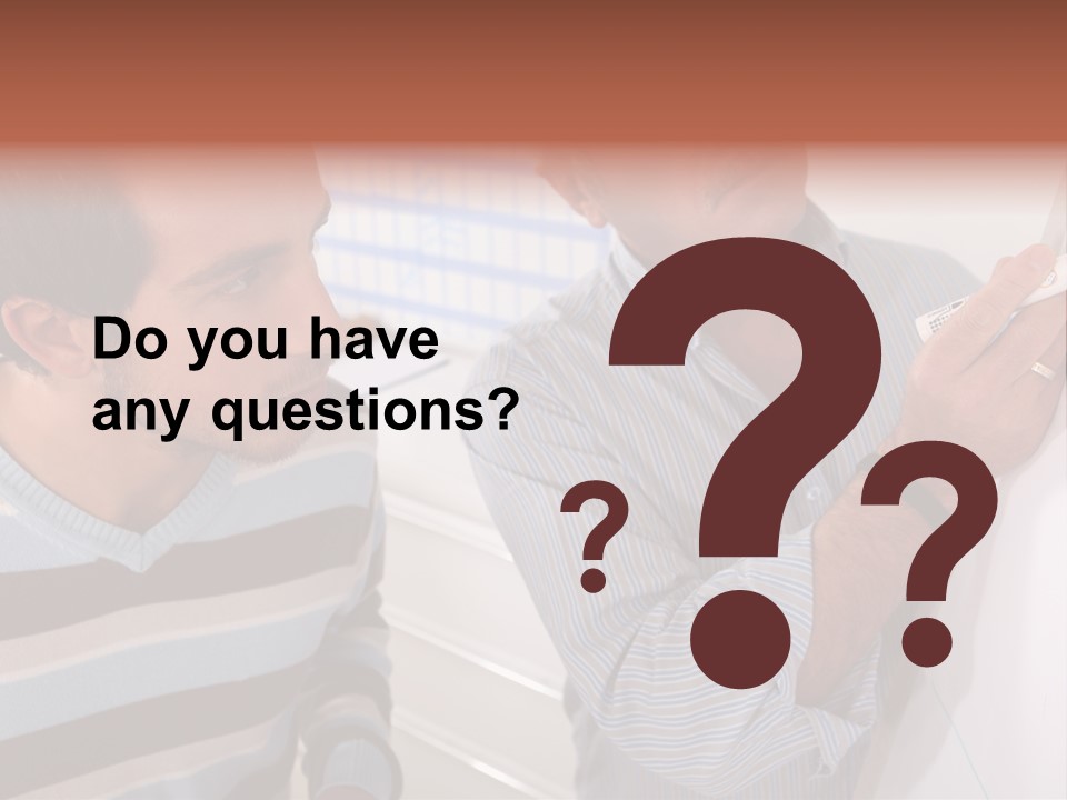 Representation Caucasian Results PowerPoint Template