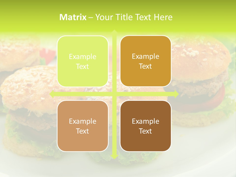 Tasty Sandwich Potato PowerPoint Template