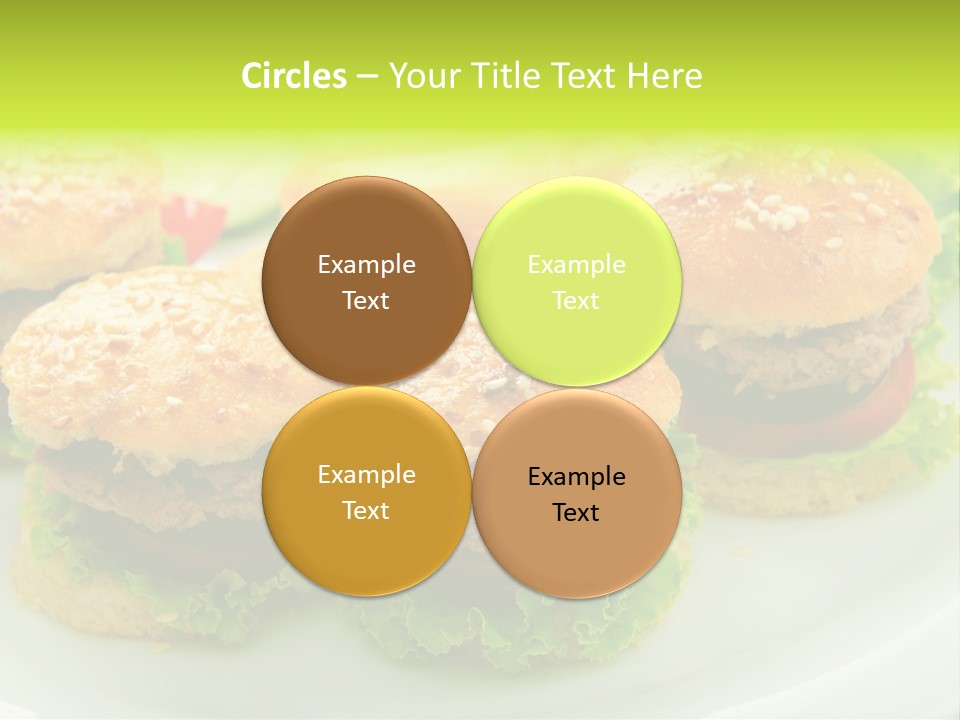 Tasty Sandwich Potato PowerPoint Template