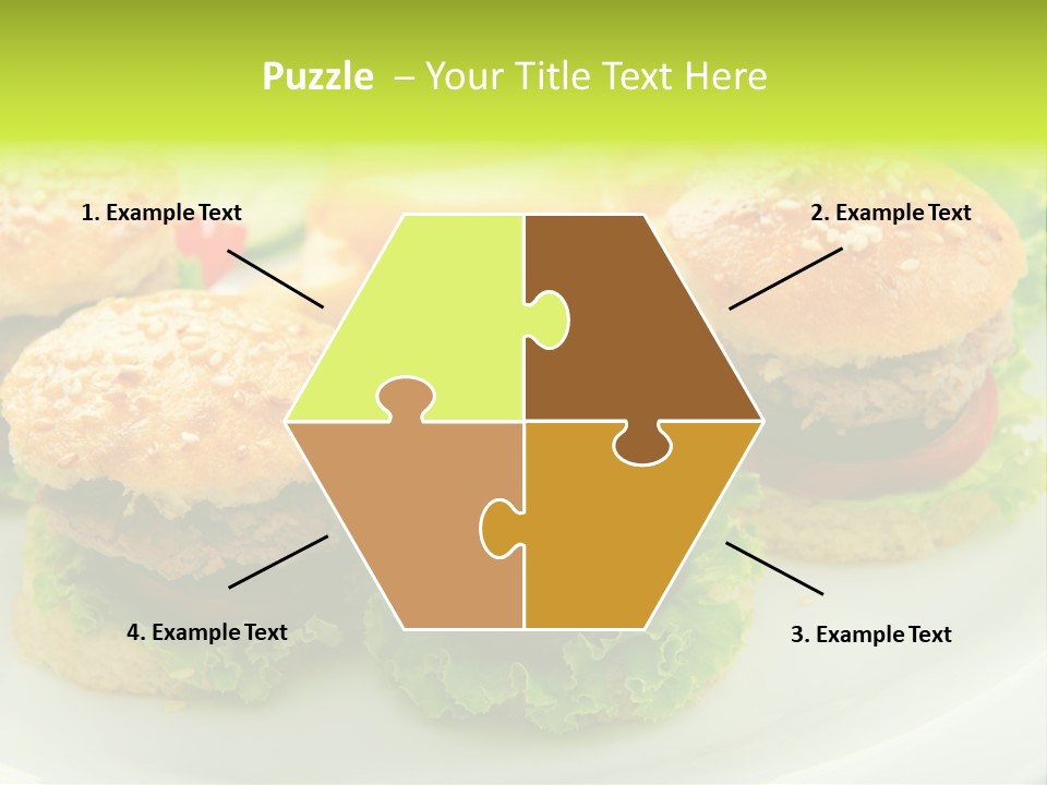 Tasty Sandwich Potato PowerPoint Template