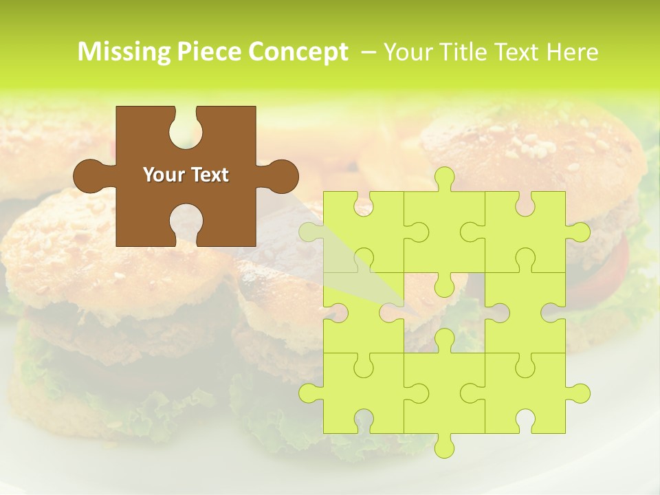 Tasty Sandwich Potato PowerPoint Template