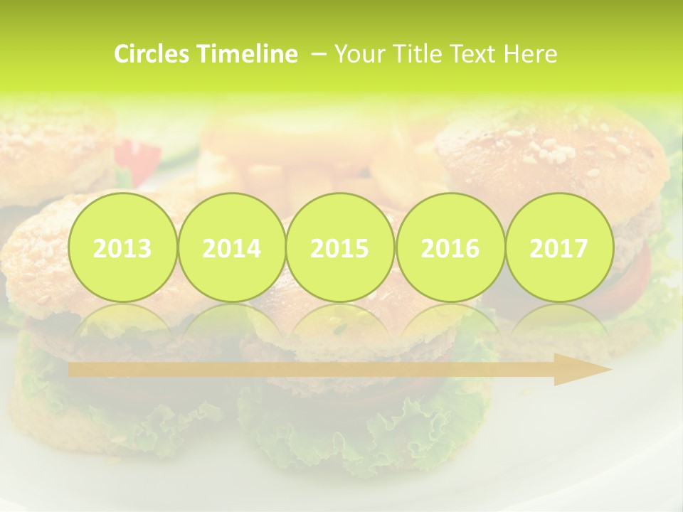Tasty Sandwich Potato PowerPoint Template