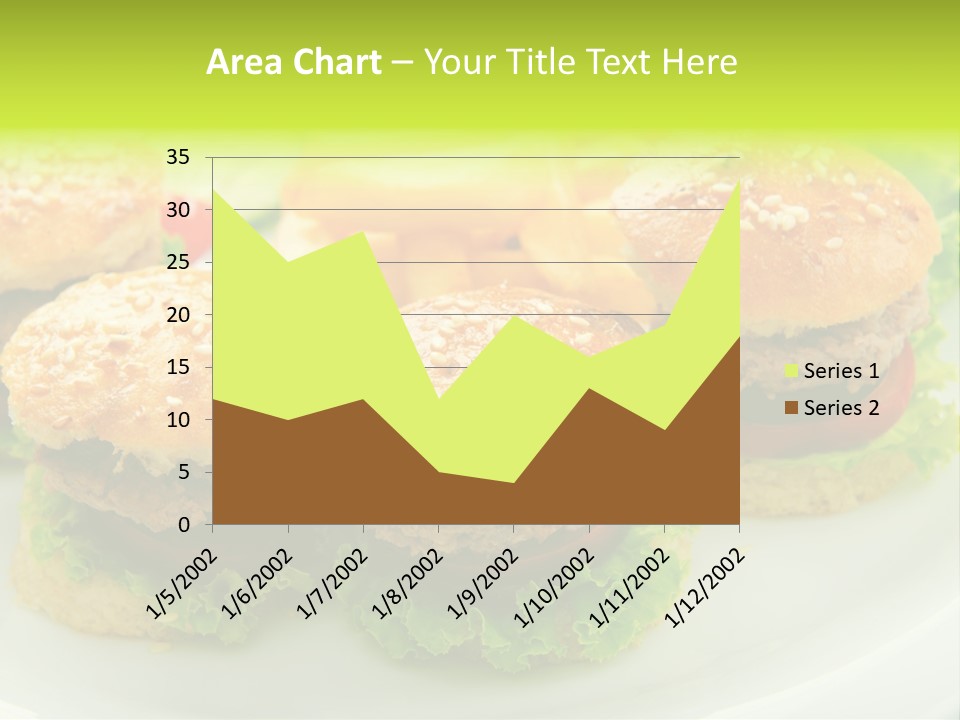 Tasty Sandwich Potato PowerPoint Template