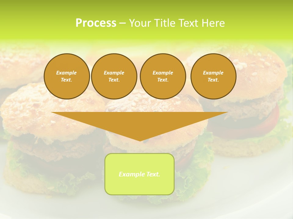 Tasty Sandwich Potato PowerPoint Template