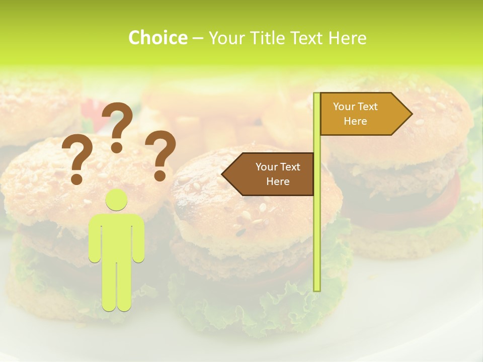 Tasty Sandwich Potato PowerPoint Template