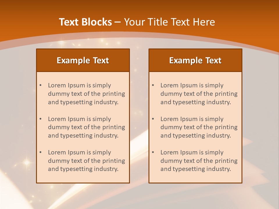 Belief Lesson Learning PowerPoint Template