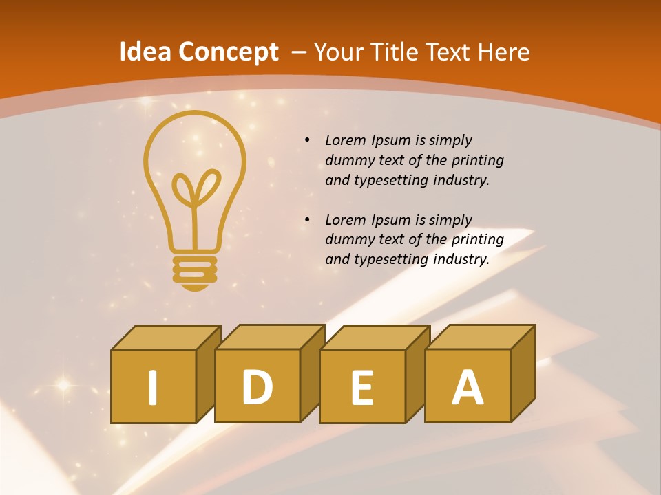 Belief Lesson Learning PowerPoint Template