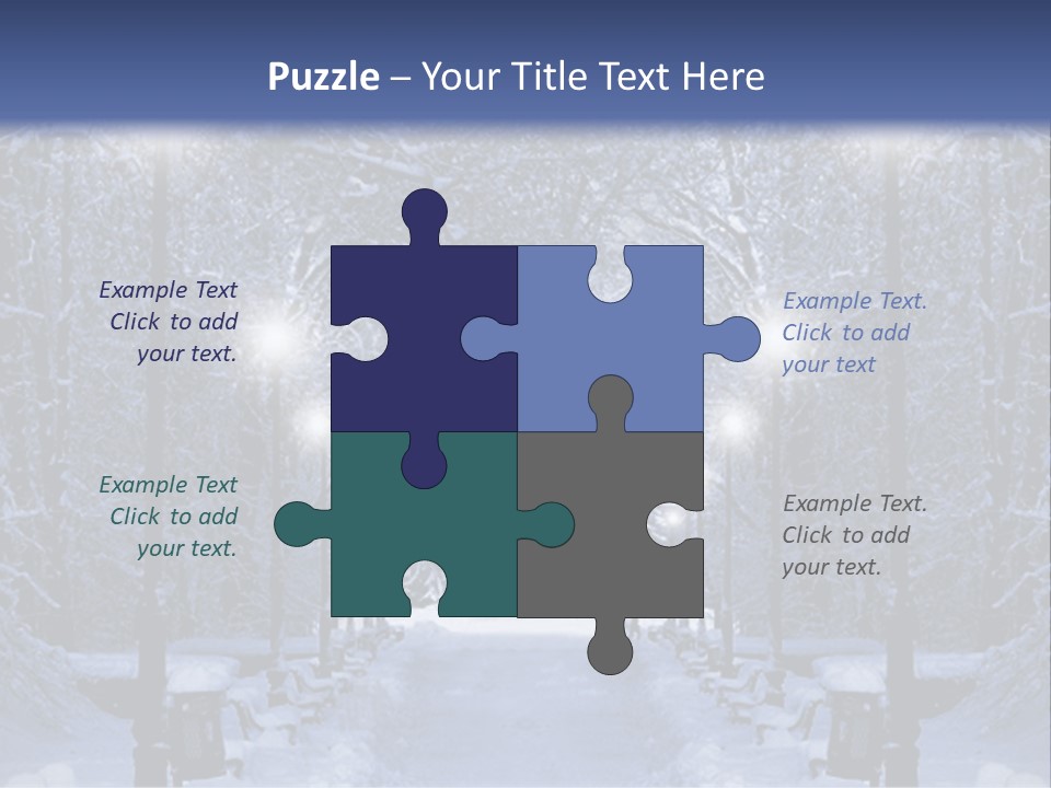 Bench Red Contrast PowerPoint Template