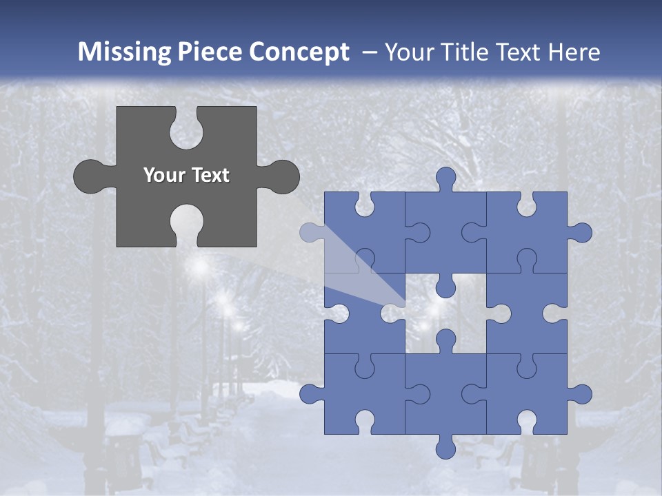 Bench Red Contrast PowerPoint Template
