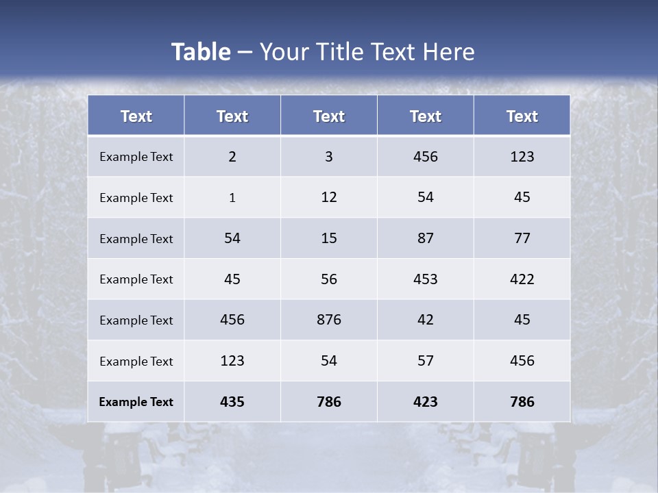 Bench Red Contrast PowerPoint Template