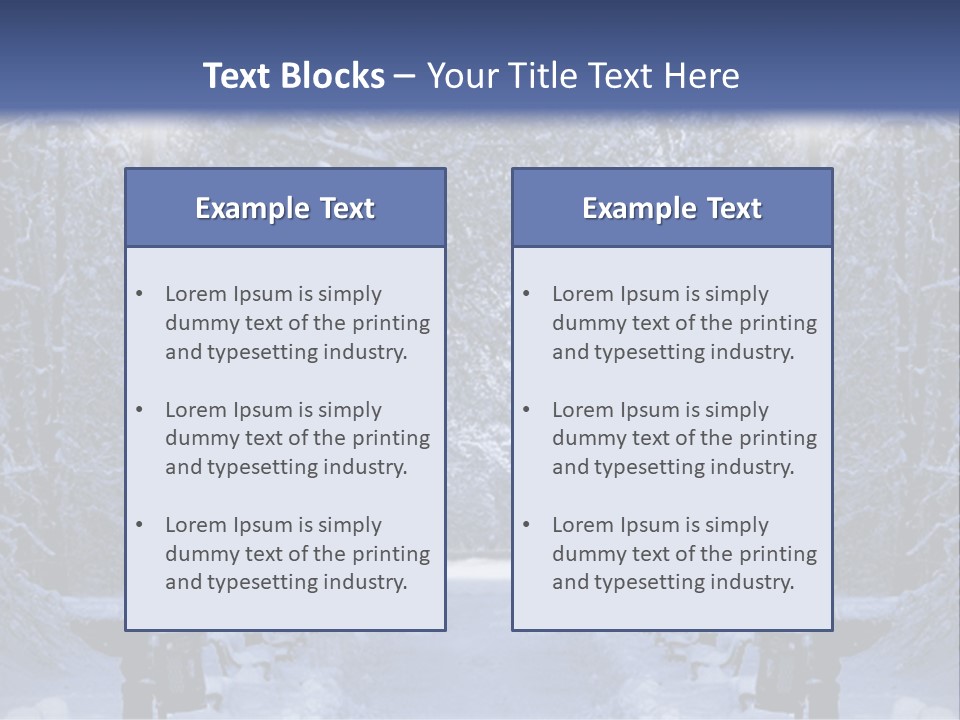Bench Red Contrast PowerPoint Template