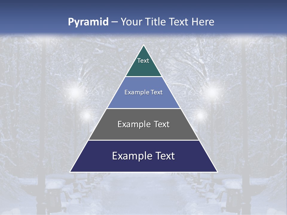 Bench Red Contrast PowerPoint Template