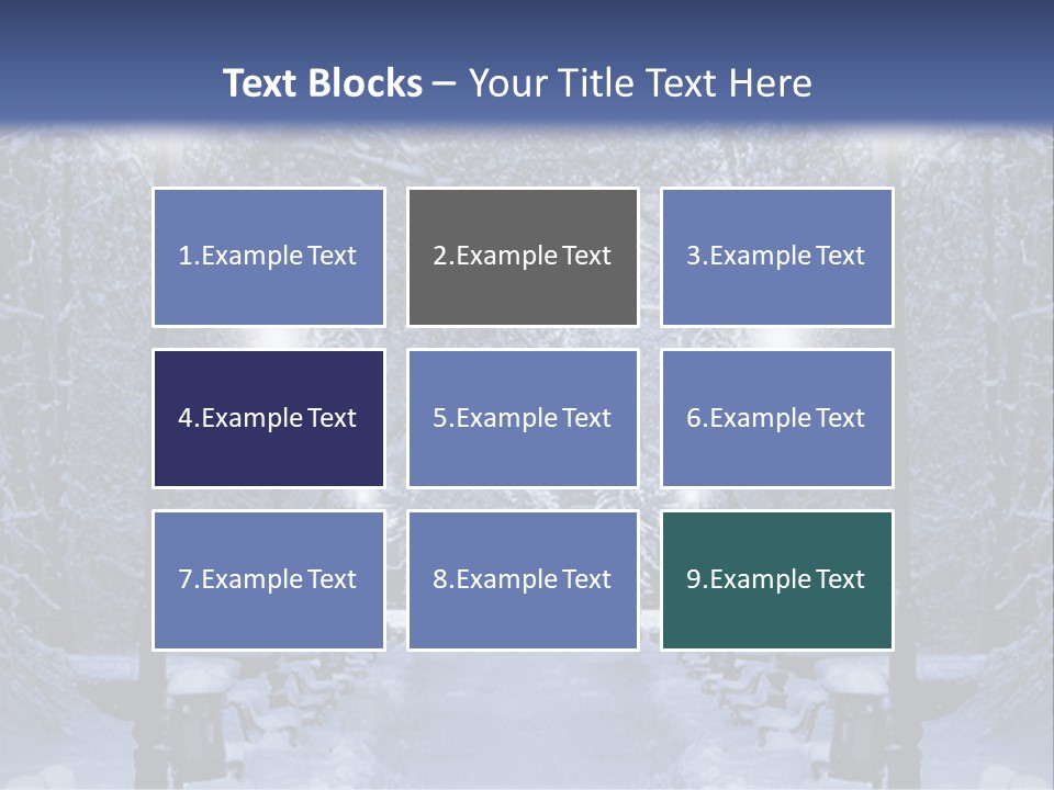 Bench Red Contrast PowerPoint Template
