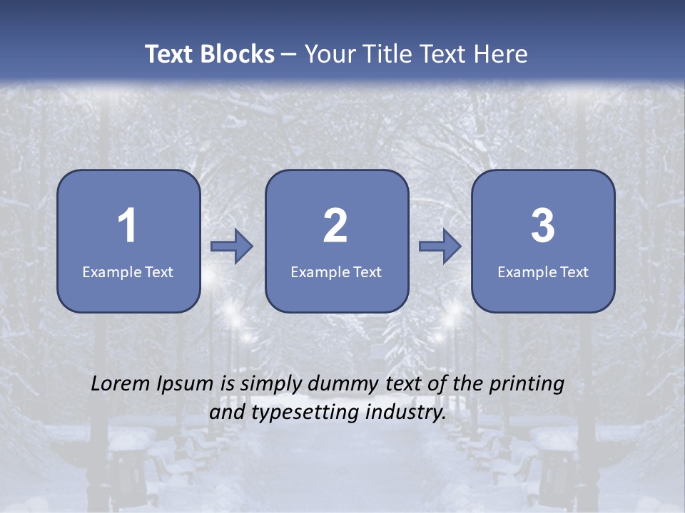 Bench Red Contrast PowerPoint Template
